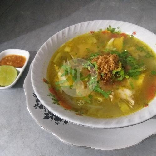 Soto Ayam Daging Brutu menu Soto Ayam Pak Ans, Suko Manunggal