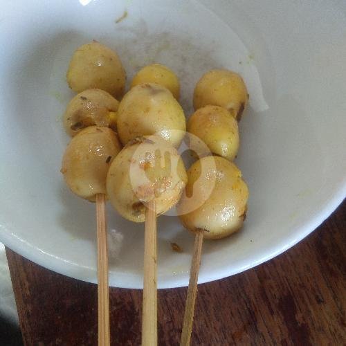 Telor Rebus menu Bubur Ayam Slamet, Pulomas