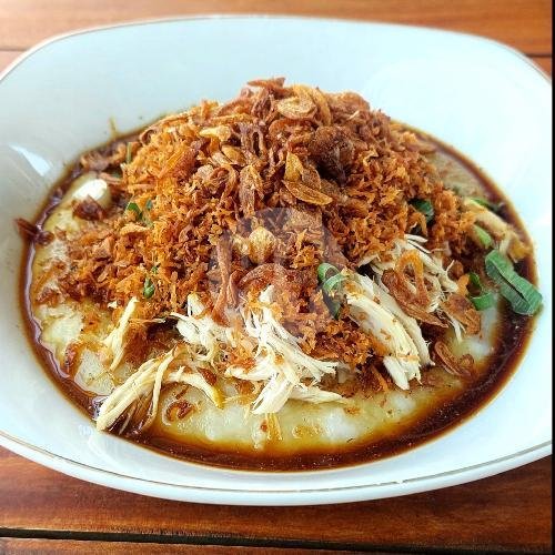 1/2 Bubur Ayam Serundeng Di Mika menu Bubur Ayam Tangerang Brimob, Talun