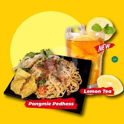 Mie Bakar Komplit Mozarella menu Es Duren dan Mie Pedes Pangmie Endhess, Sawojajar