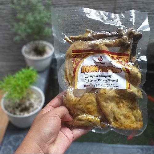 Frozen Ayam Kampung Plus Sambal menu Ayam Geprak Mak Sunah, Mangu Harjo