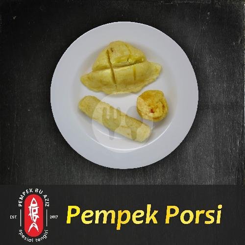 Pempek Lenggang menu Pempek Bu Aziz, Gunung Simping