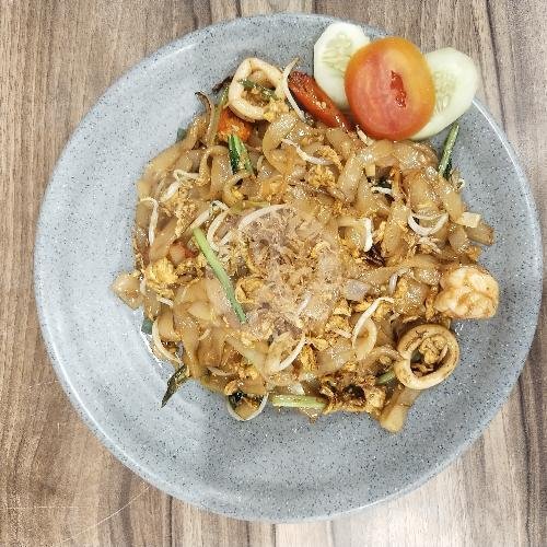 Kwitiauw Siram Seafood menu Sentosa Live Seafood Cirebon, Cipto Mangunkusumo