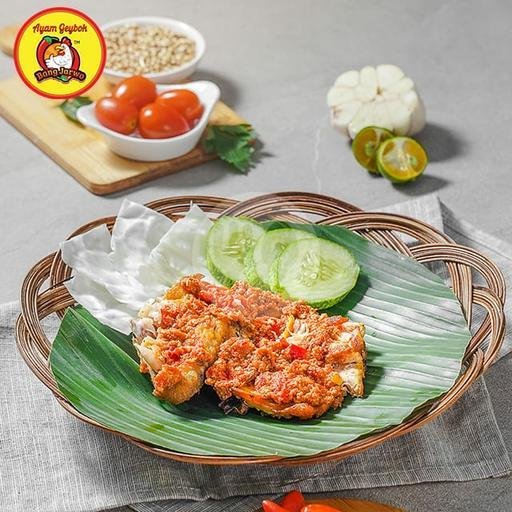 Ayam Kriuk menu Ayam Geybok Bang Jarwo, Manggarai