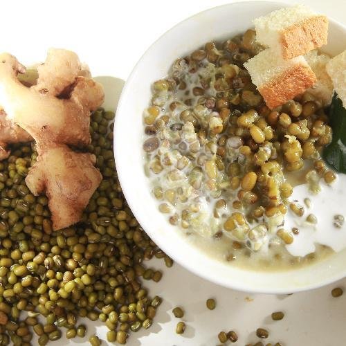 Bubur Polos menu Bubur Ayam Kayungyun, Candirenggo