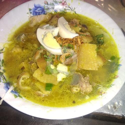 Soto Kulit Ayam Kampung menu Soto Ayam Sulung Cak Hery, Sukajadi