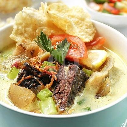 Soto Betawi Daging + Paru menu Soto Betawi Bungur 65, Bungur