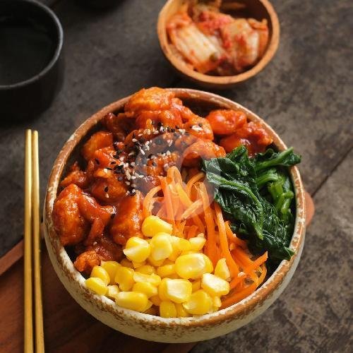 Gang Jeong Chicken Egg Rice Bowl menu Airo Kitchen, Kelapa Gading, Jakarta Utara