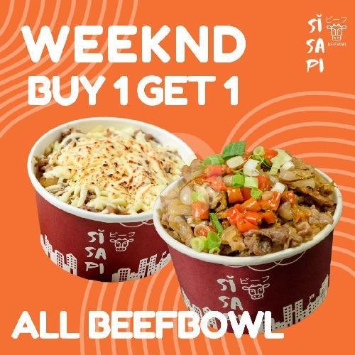 Teriyaki Beefbowl menu Sisapi Beefbowl, Kelapa Gading