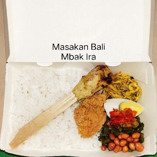 Nasi Campur Bali Ayam Betutu Sisit menu Masakan Bali Mbak Ira, Blimbing
