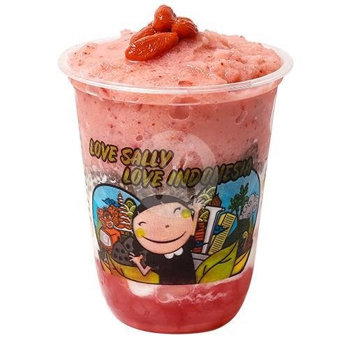 [Smoothies] Strawberry menu Sour Sally, Grand Indonesia