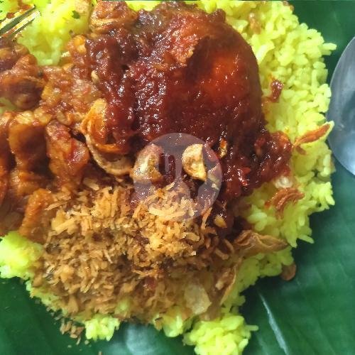 Nasi Kuning Rempela Ati Masak Habang menu Nasi Kuning Banjarmasin Dapoer Acil Ina, Karanganyar Kota