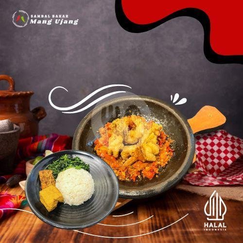 Paket Iga + Nasi Komplit menu Sambal Bakar Mang Ujang, Dipatiukur