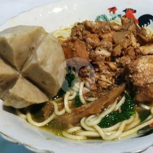 Mie Ayam Ceker menu Soto Sapi Mie Ayam & Bakso Handayani, Tambalan Pleret