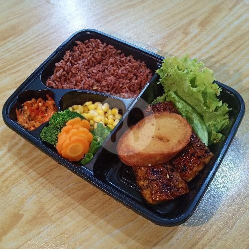 Nasi Ayam Bakar menu Ayam Geprek DBC, Beskalan