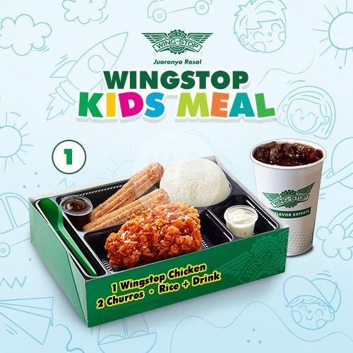 Kids Meal 2 menu Wingstop, Stasiun Pasar Senen