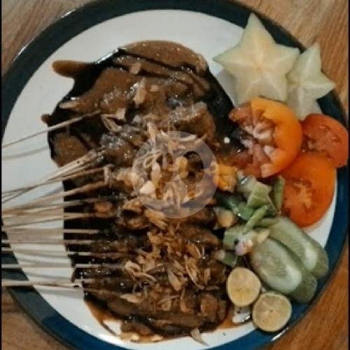 Sate Kambing Maranggi menu Sate Gule Pojok Sari, Pasar Cikapundung Elektronik