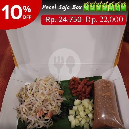 Nasi Pecel Box Diskon menu Pecel Berkah, Duren Sawit