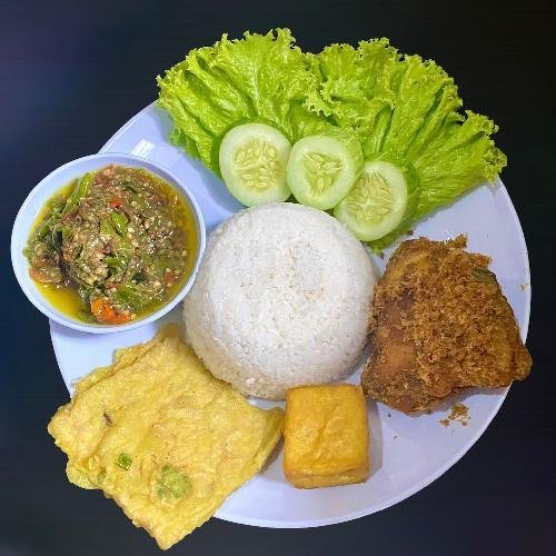 Tahu Goreng menu Warung Nasi SPG, Gatot Subroto