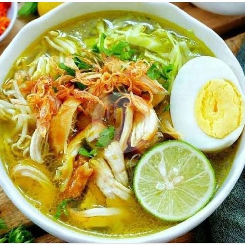 NASI PUTIH menu Soto Ayam Ceker Suroboyo Cak Firman, Pondok Aren