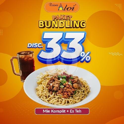 Mie Ayam Nusantara (Normal) #BakmieFest menu Bakmi Aloi, Green Ville