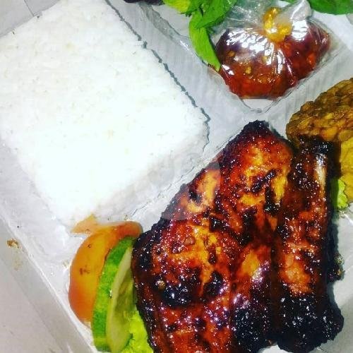Ikan Bakar+nasi menu Bakmie Jawa Mas Paijo, Cisaranten