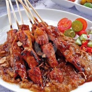 Sate Ayam + Nasi menu Kindai, Jembatan Merah