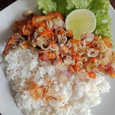 Nasi Telur Geprek menu Ayam Geprek Jumbo Sakhira, Panda Utara