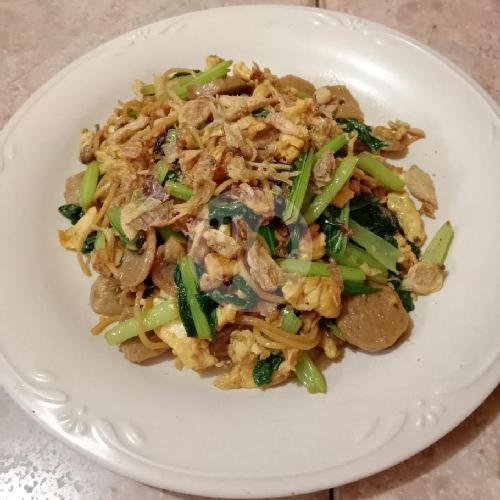 Jus Jeruk menu Mie Baso Sari Rasa, KHZ. Mustofa