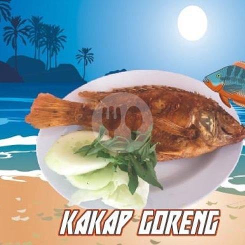 Kakap Masak Saos menu Bang Clea Seafood, Banyudono