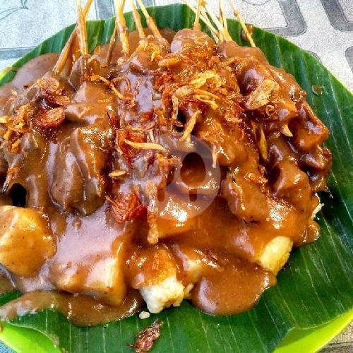 Sate Padang Usus Sapi+Ketupat menu Sate Padang Ajo Darwis 2, Dakota