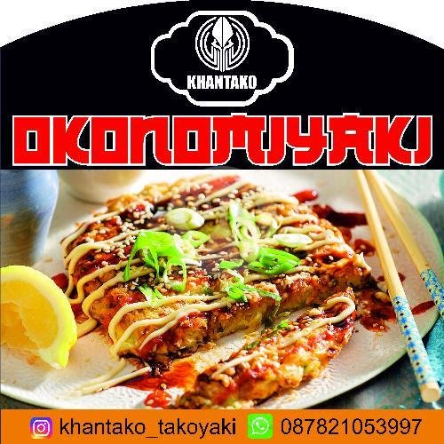 Okonomiyaki + Mozarella menu Khantako Takoyaki,  Gading Tutuka