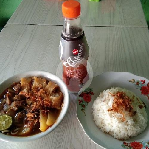 Soto Mie Bogor Campur + Nasi + Es Teh Manis menu Soto Mie Bogor Dan Mie Kocok Kang Enjam, HS Ronggowaluyo