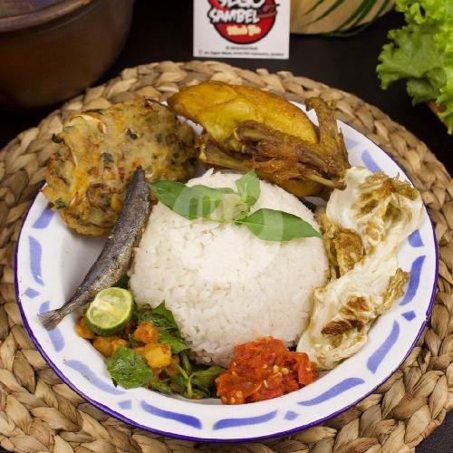 Sego Sambel Ayam Bakar Potong menu Segosambelmbakyu__, Gajah Mada