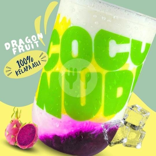 Coconut Shake Dragon Fruit menu Coconud Anggrek, Jl. Anggrek No. 42