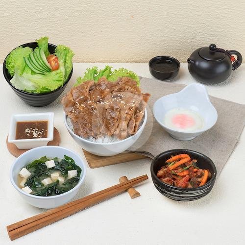 Rosu & Skirt Set menu Yakiniku Like, Mall of Indonesia