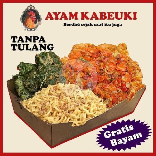 Ayam Geprek Only (Sambal pilih sendiri) menu Ayam Kabeuki, Geprek, Dago