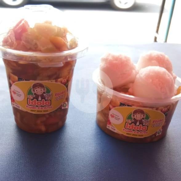Rujak Es Krim Idola: Surga Kuliner di Banjarsari yang Wajib Dikunjungi