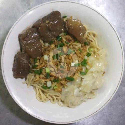 Pangsit Mie Bakwan menu Pangsit Mie Babat Otot Jembatan Merah, Gubeng