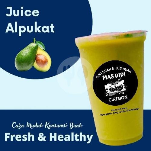 Jus Mangga menu Sop Buah & Jus Buah Mas Didi, Pengadegan Barat
