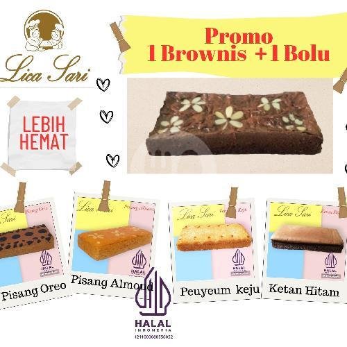 Cake Choco Banana Favorit menu Toko Kue Lica Sari, CILAME