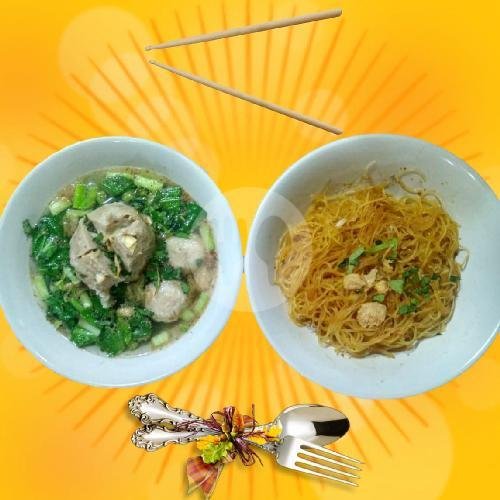 Bakso 1/2 Porsi menu Bakso Mas Kembar, Leuwi Gajah