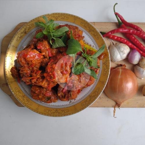 Nasi Ayam Sambalado menu Dapur Melati (Rica-Rica Ayam & Nasi Goreng), Perumnas Condongcatur