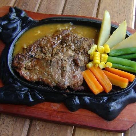 Beef Steak Double menu Kedai Radin, Kepanjen