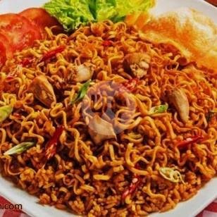 Rica Ayam menu Angkringan Dan Bakmi Jawa Lek Dul, Puspa Kencana