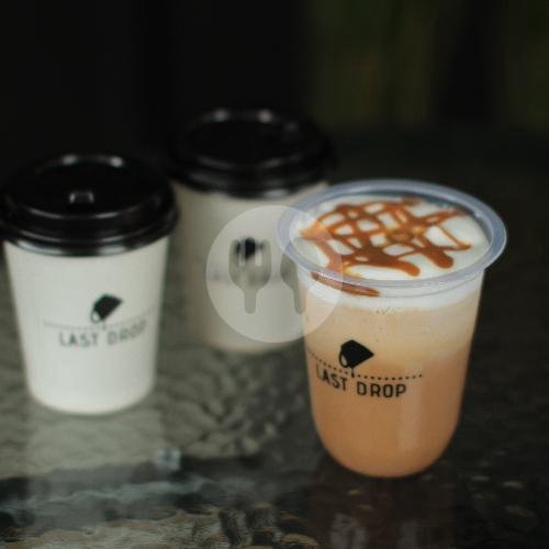 Ice Hazelnut Latte menu Last Drop Coffee And Eatery, TKI 3
