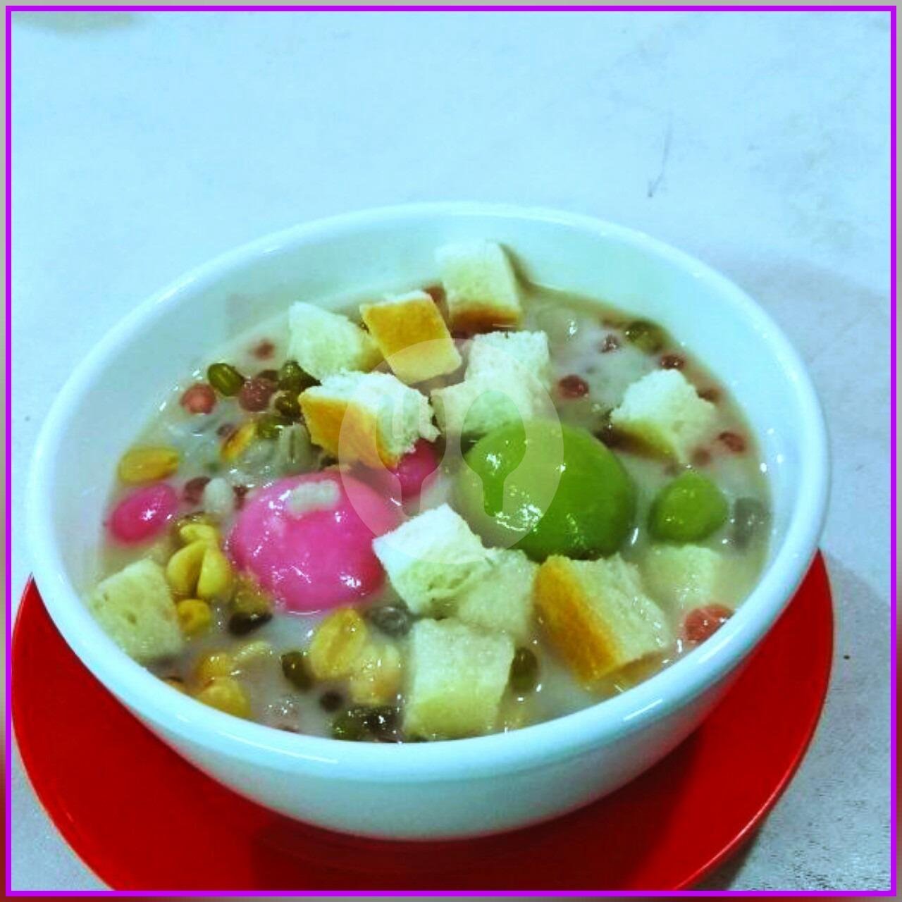 RONDE BESAR SEKUTENG ( gula putih ) menu Wedang Ronde, Pecenongan
