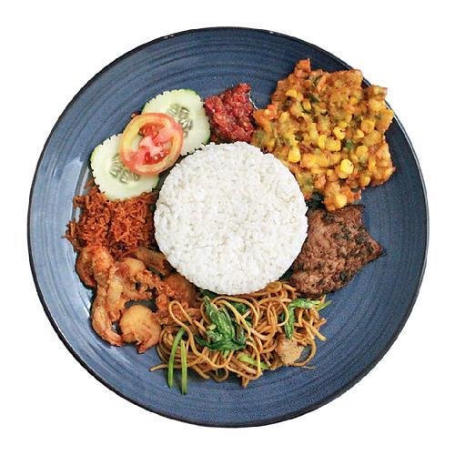 SEGO BERKAT menu Omah Kulo Masakan Indonesia