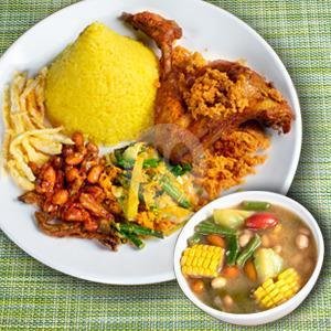 Ayam Kremes-satuan menu Kemangi, Kebon Jeruk