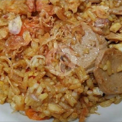 NASI GORENG DAGING AYAM + TELOR menu Nasi Goreng Tombo Ati Barokah, Cinere